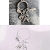 Kids' Artwork Turned Into Necklaces & Keychains
