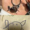 Kids' Artwork Turned Into Necklaces & Keychains