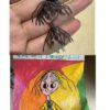 Kids' Artwork Turned Into Necklaces & Keychains