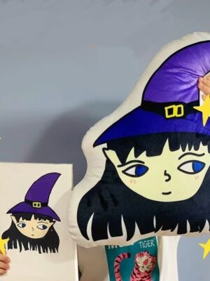 Kids’ Artwork Turned Into Pillow