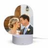Personalized Acrylic lamp (heart shape)