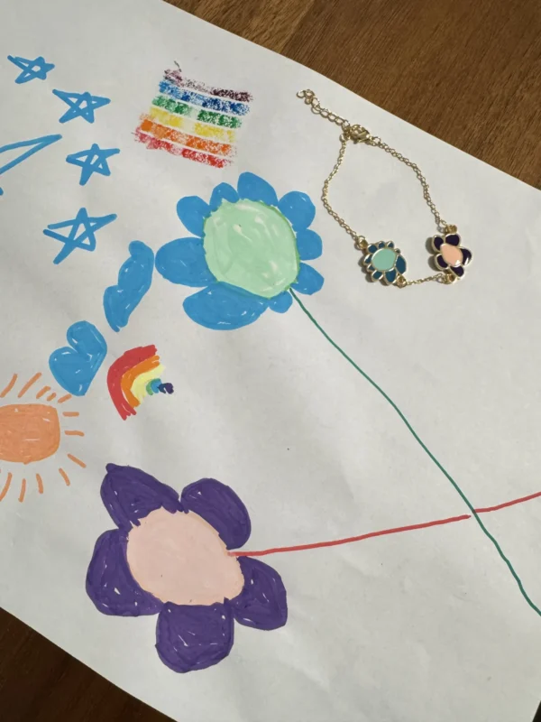 5bdaaa7a-b403-4d7c-9714-ad9b996d1a28 Kids' Artwork Turned Into colorful Enamel Hand-painting