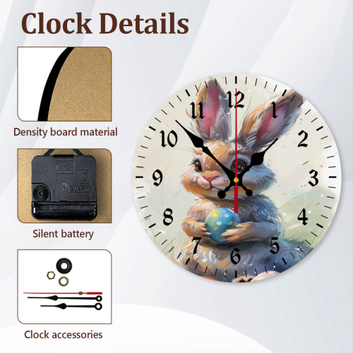 8J6IF6_6_6 Personalized circular wall clock