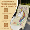 Personalized Beach Towel