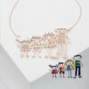 Kids' Artwork Turned Into Necklaces & Keychains